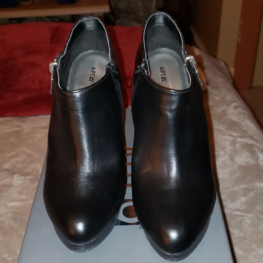 Barely Worn!! Apt.9 Bootie Heels - image 1